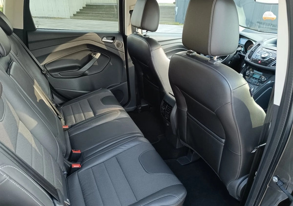 Ford Kuga cena 54900 przebieg: 229810, rok produkcji 2014 z Rajgród małe 326